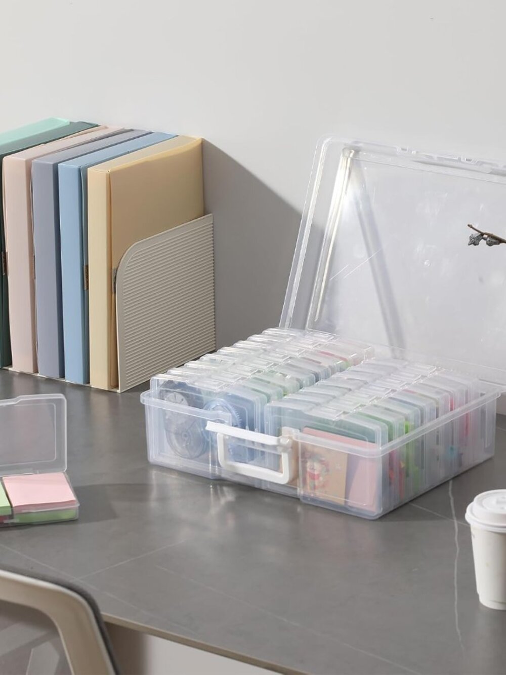 Photo Storage Box and 16 Inner 4" x 6" Photo Storage Containers - Picture 5 of 8